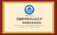 ISO9001:2008质量管理体系认证证书